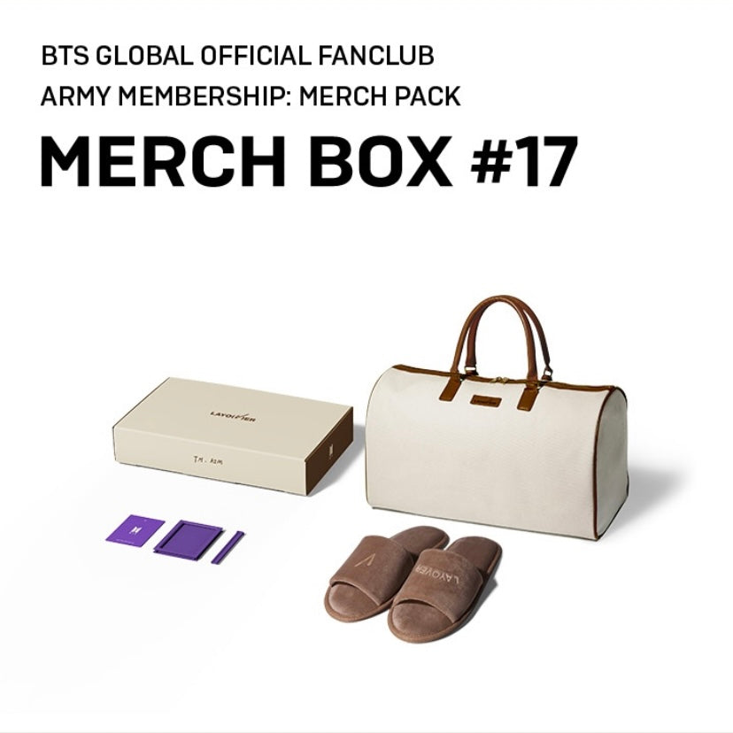 BTS - MERCH BOX #17