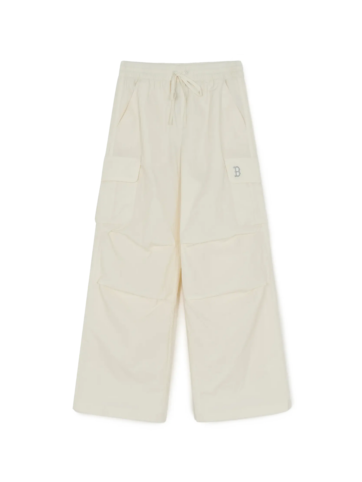 [Aespa karina Worn] 26 Summer MLB Women's Gorpcore Glossy High-Waisted Cargo Wide Flare Pants