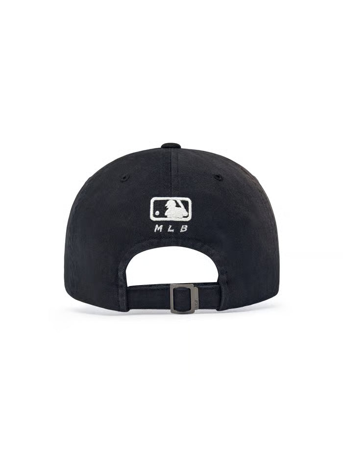 [Aespa Karina & TWS Pick] 26SS MLB Vintage Washed Curve Logo Unstructured Ball Cap New York Yankees
