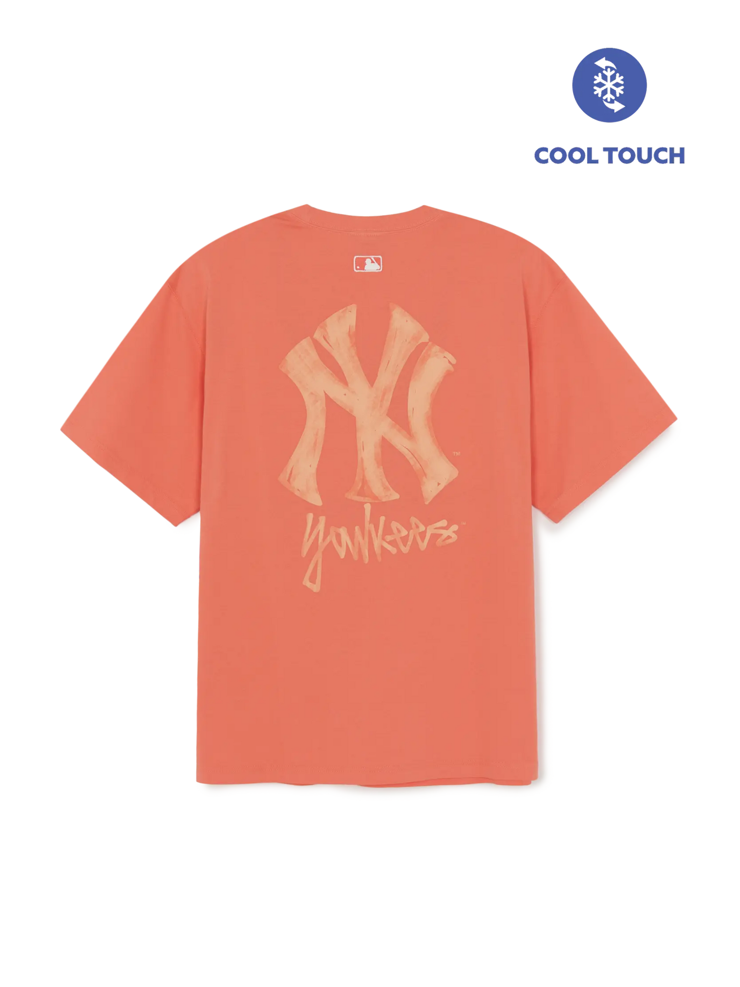 [Aespa Karina Pick 26 Summer] MLB Basic Simple Street Logo Oversized Short Sleeve T-shirt