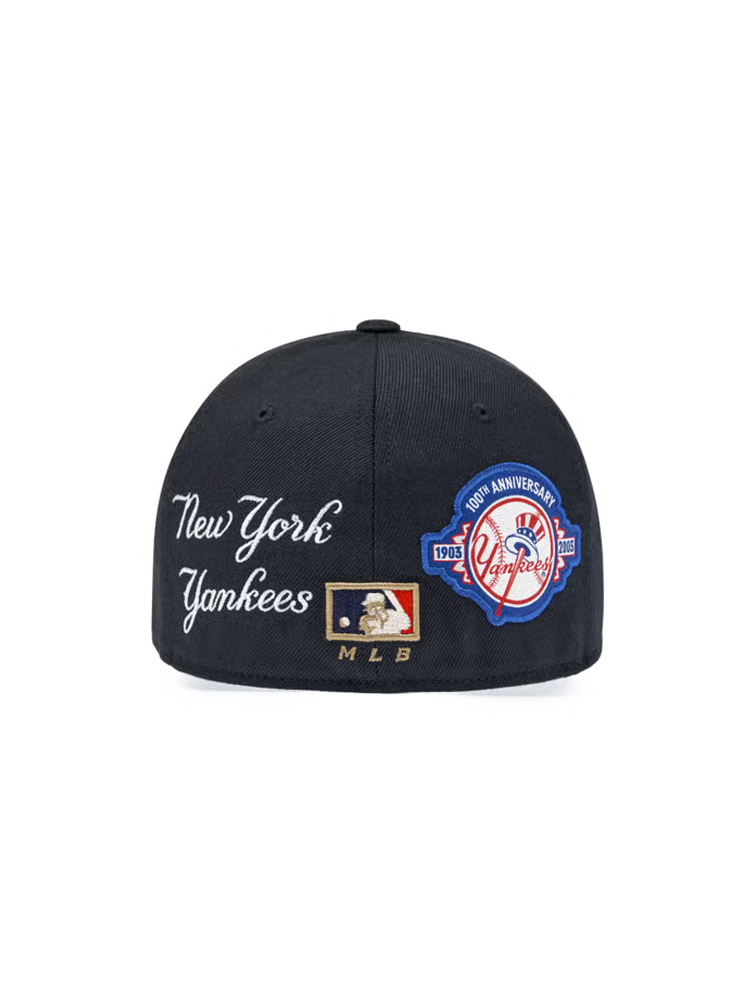 [Karina Pick] 25FW MLB Signature Patch Structure Ball Cap