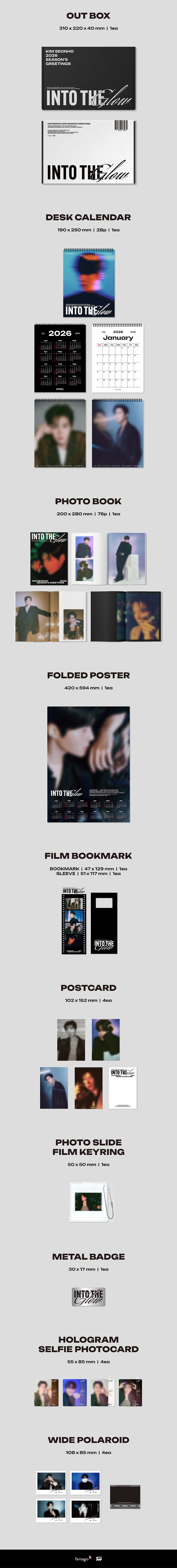 KIM SEONHO 2026 SEASON'S GREETINGS [Into the Glow]