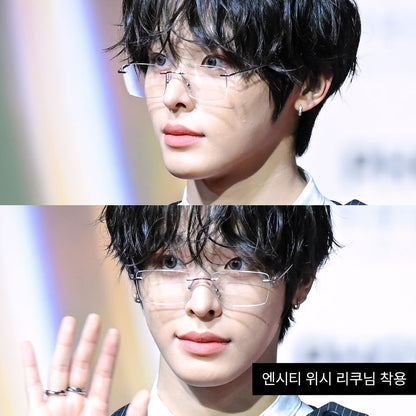[NCT Wish Riku & Illit Moka Worn] ONE BRILLIANT Alana-OB491-Silver