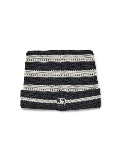 [Aespa Karina Pick 26 Summer] MLB Summer Stripe Meow Beanie