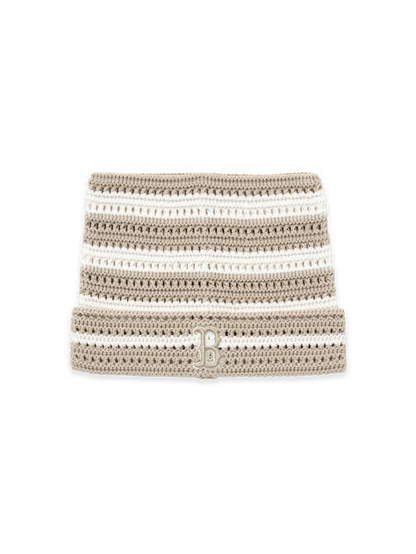 [Aespa Karina Pick 26 Summer] MLB Summer Stripe Meow Beanie