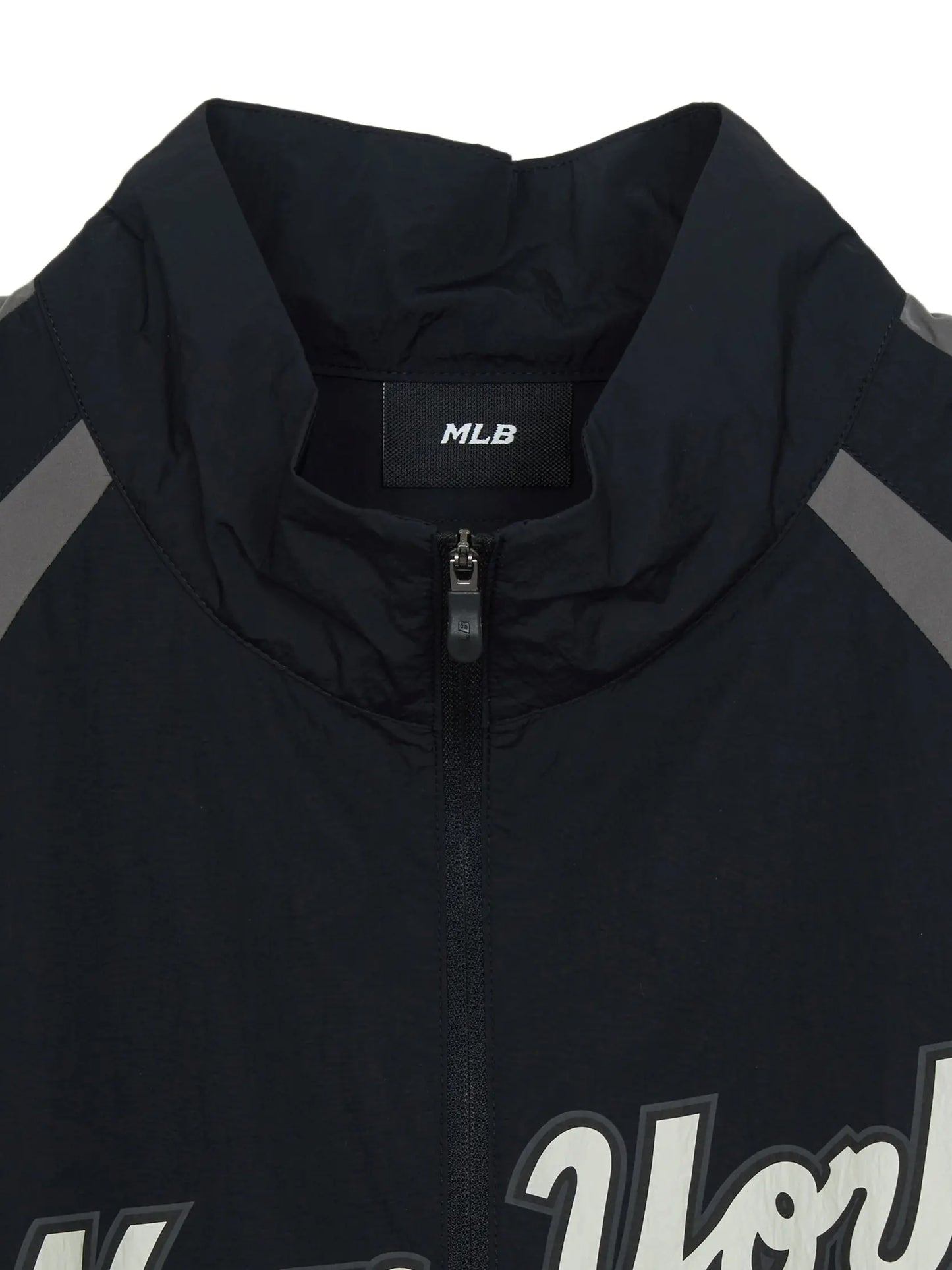 [Ahof Steven Worn] MLB Sportive Cursive Logo Blocking Windbreaker