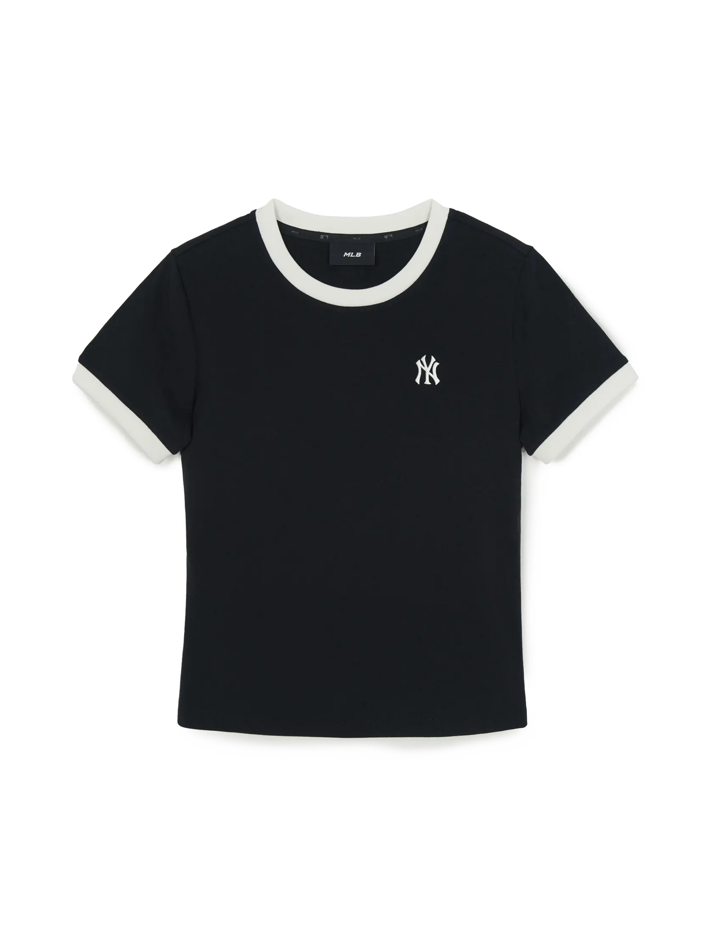 [Aespa Karina Worn] 26 Summer MLB Women's Basic Small Logo Ringer T-shirt