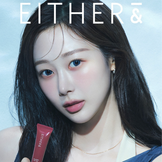 aespa Giselle x EITHER& Glazed Lip Oil 10g (5 Colors) / Aqua Volume Glow
