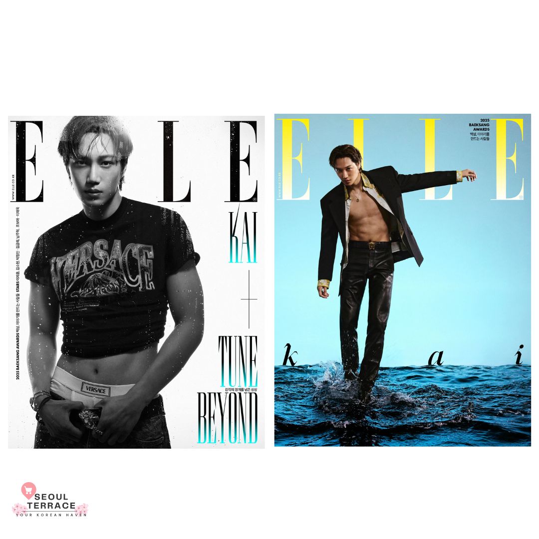 ELLE KOREA MAGAZINE JUNE 2025 COVER : EXO KAI