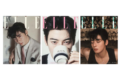 ELLE KOREA MAGAZINE FEBRUARY 2025 COVER : CHA EUN WOO