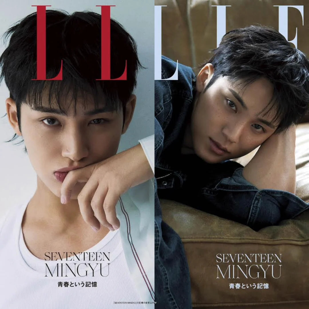 Elle Japan Magazine September 2025 Cover: Seventeen Mingyu
