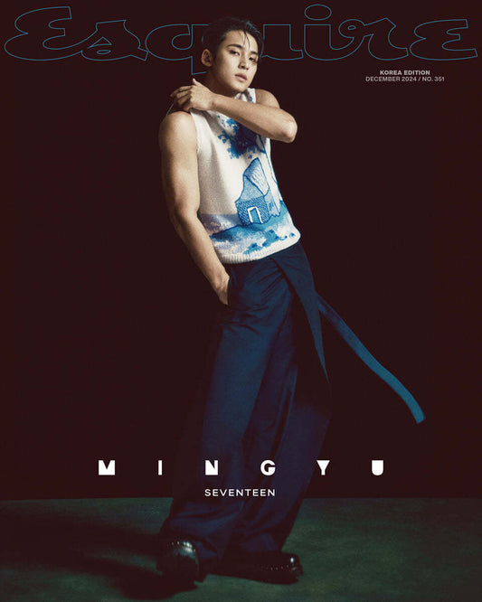 SEVENTEEN Mingyu -ESQUIRE Esquire  Magazine December 2024