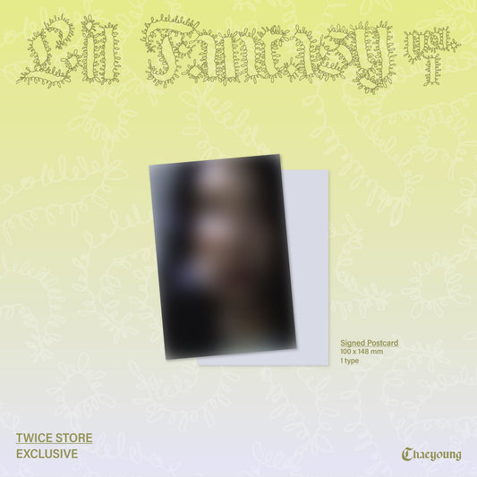 TWICE CHAEYOUNG THE FIRST ALBUM LIL FANTASY vol.1 (Glimmer + Murmur ver.)