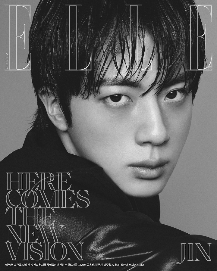 BTS JIN - ELLE KOREA MAGAZINE AUGUST 2026
