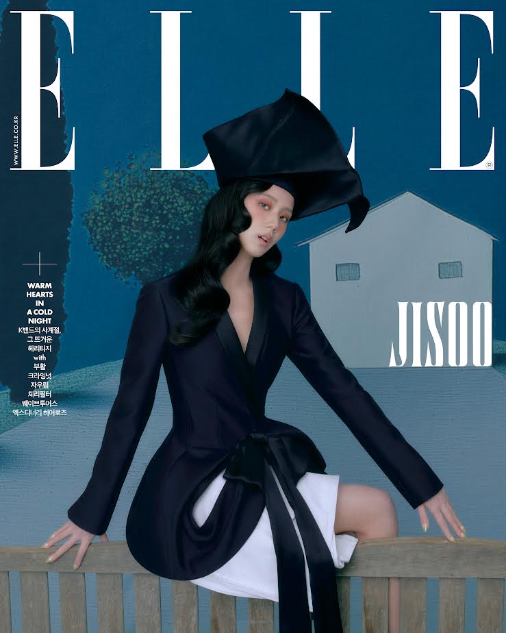 ELLE KOREA MAGAZINE DECEMBER 2025.12 COVER : BLACKPINK JISOO