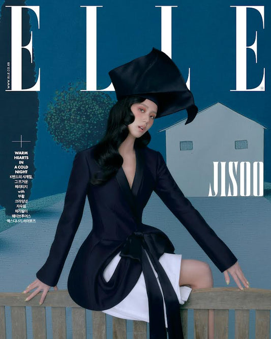 ELLE KOREA MAGAZINE DECEMBER 2025.12 COVER : BLACKPINK JISOO