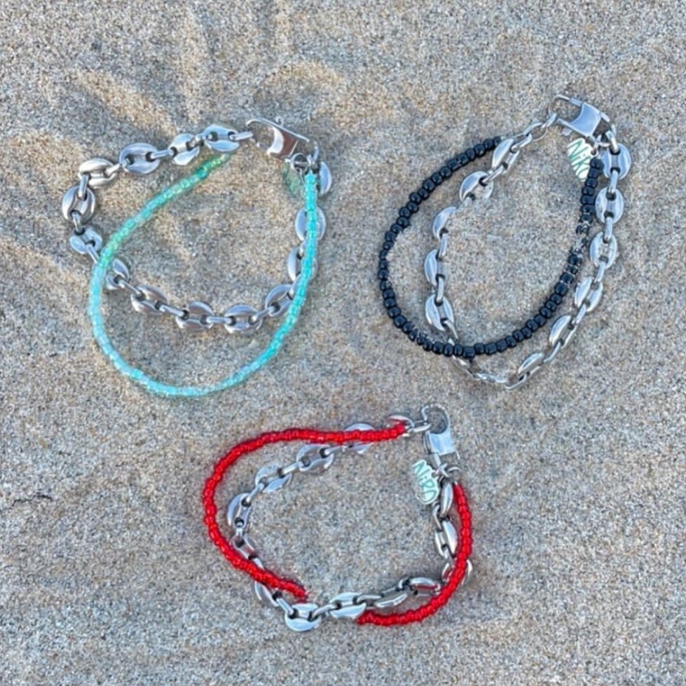 EiGHT CHAIN BEADS BRACELET Seen Worn by NCT Wish Sion