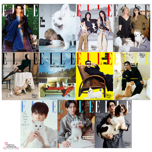 Elle Korea Magazine November 2025 Vol.2 (Random Cover out of 12)