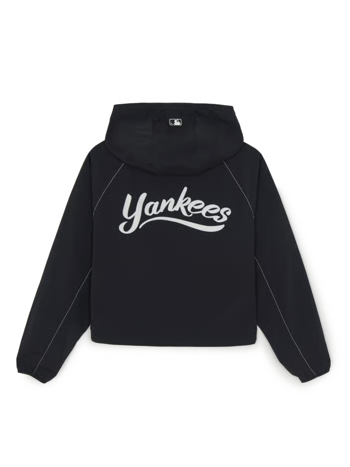 [Aespa Karina Pick] 26SS MLB Women's Sporty Culsive Logo Hooded Windbreaker LA Dodgers