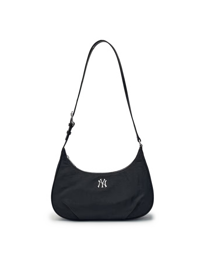 [Aespa Karina Pick] 26SS MLB Basic Vintage Nylon Hobo Bag New York Yankees