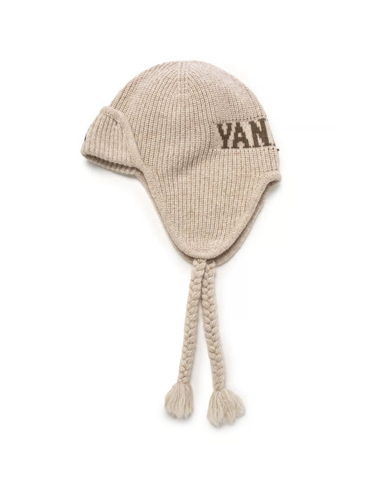 [TWS Youngjae Worn] MLB Vintage Bocashi Earflap Beanie Boston Red Sox