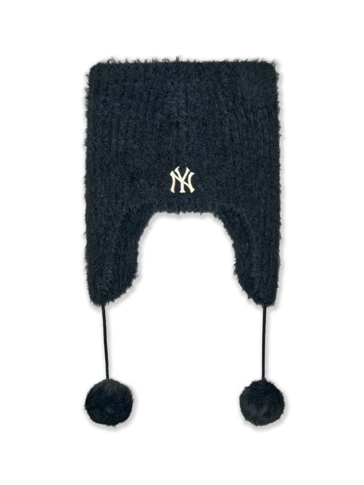 MLB 26FW Fur Meow Earflap Beanie