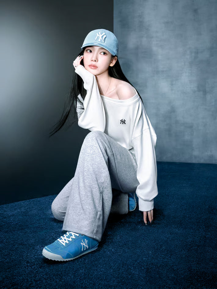 [Aespa Karina Pick] 26SS MLB Runny Satin New York Yankees