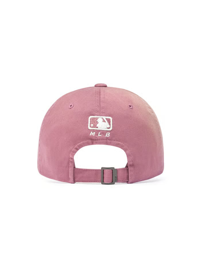 [Aespa Karina & TWS Pick] 26SS MLB Vintage Washed Curve Logo Unstructured Ball Cap New York Yankees