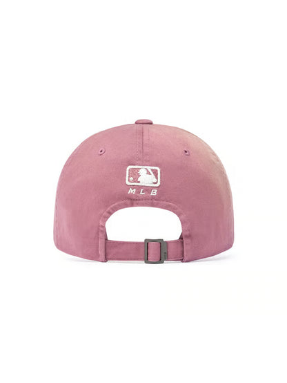 [Aespa Karina & TWS Pick] 26SS MLB Vintage Washed Curve Logo Unstructured Ball Cap New York Yankees