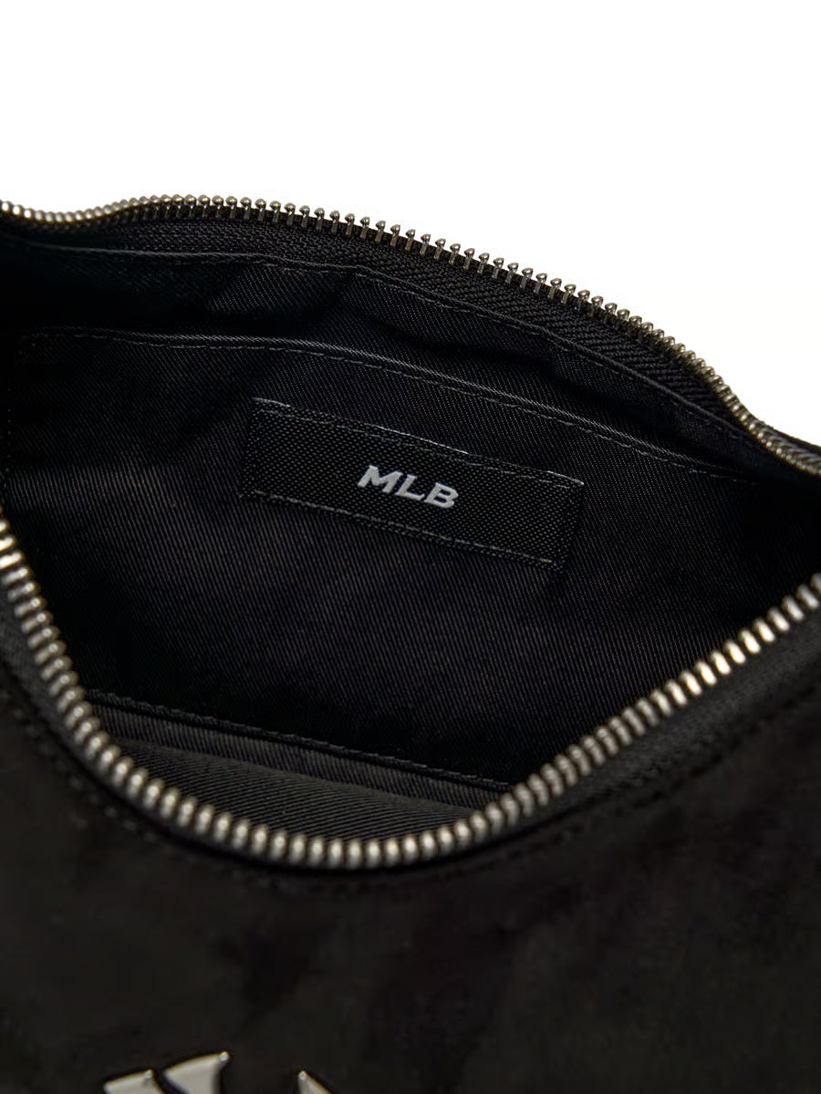 [Aespa Karina Pick] 26FW MLB Vintage Street Studded Hobo Bag