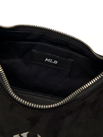 [Aespa Karina Pick] 26FW MLB Vintage Street Studded Hobo Bag