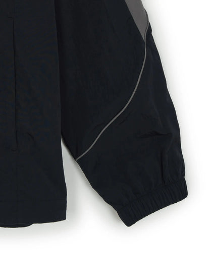 [Ahof Steven Worn] MLB Sportive Cursive Logo Blocking Windbreaker