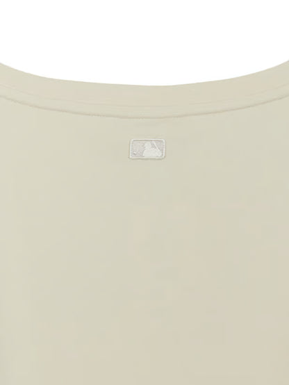 [Aespa Karina Worn] MLB Women's Basic Off-Shoulder Sweatshirt New York Yankees