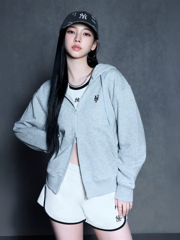 Aespa Karina Pick] 26SS MLB Basic Small Logo Overfit Hoodie New
