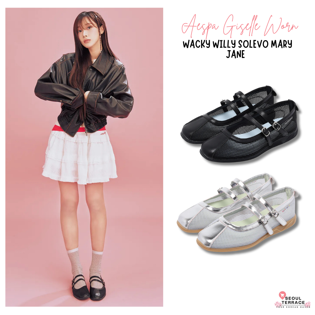 [Aespa Giselle Worn] 26SS Wacky Willy Solevo Mary Jane
