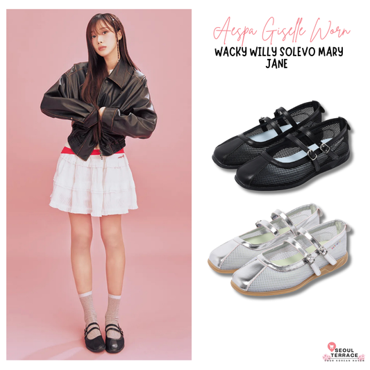 [Aespa Giselle Worn] 26SS Wacky Willy Solevo Mary Jane