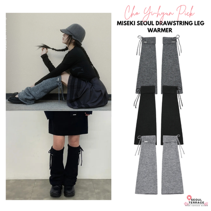 [Cho Yi-hyun Pick] Miseki Seoul Drawstring Leg Warmer