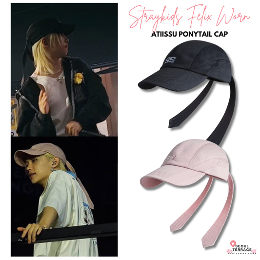[Straykids Felix Worn] Atiissu Ponytail Cap