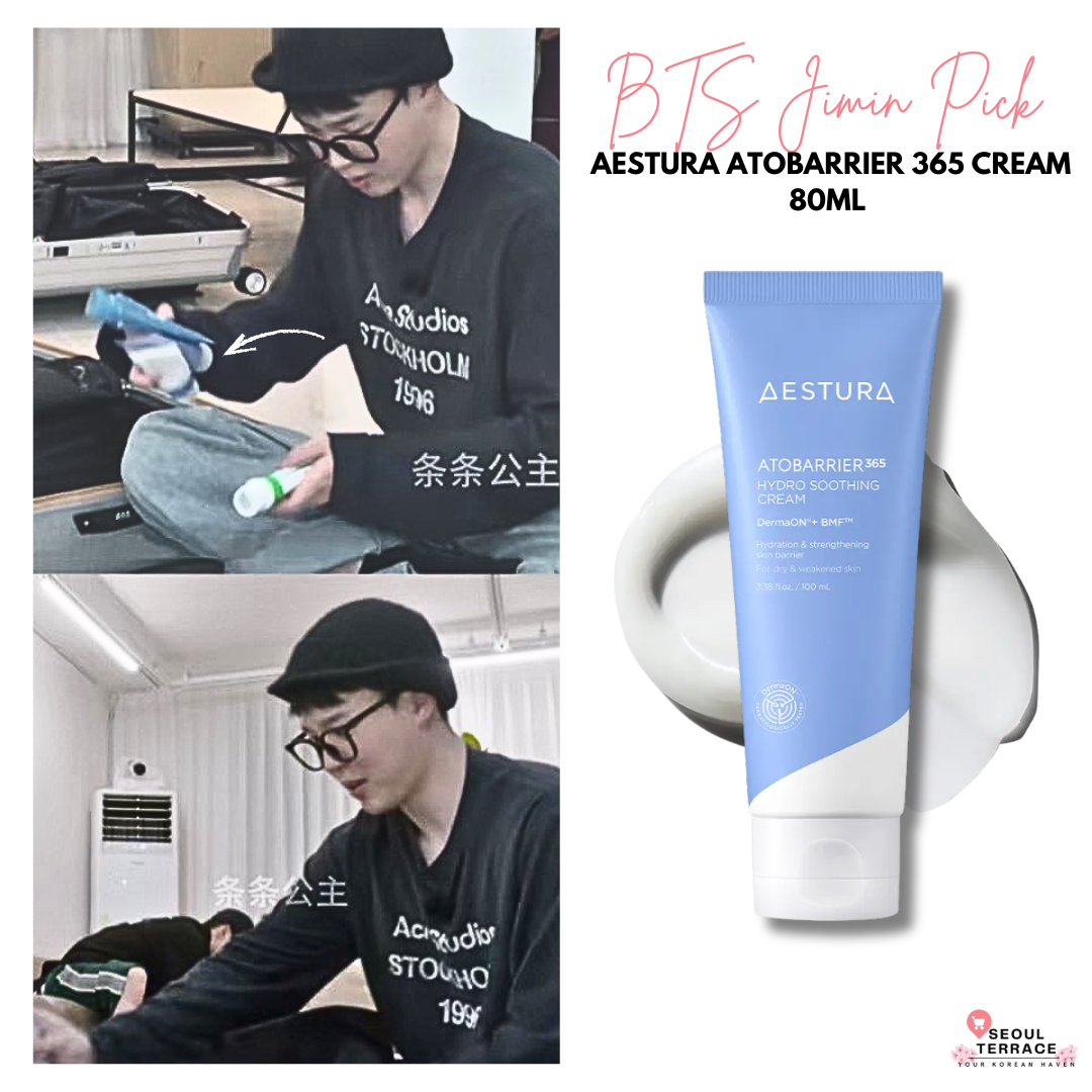 [BTS Jimin Pick]  Estura Atobarrier 365 Hydro Soothing Cream 60ml