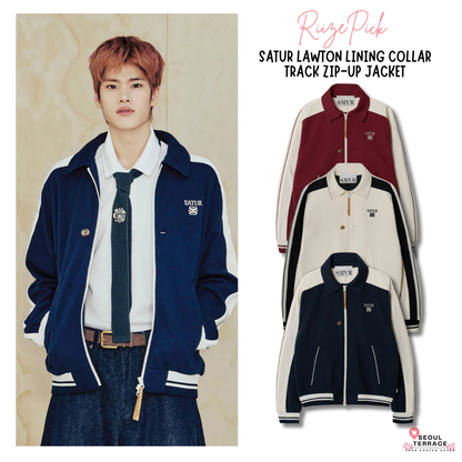 [Riize Pick] 26SS Satur Lawton Lining Collar Track Zip-Up Jacket