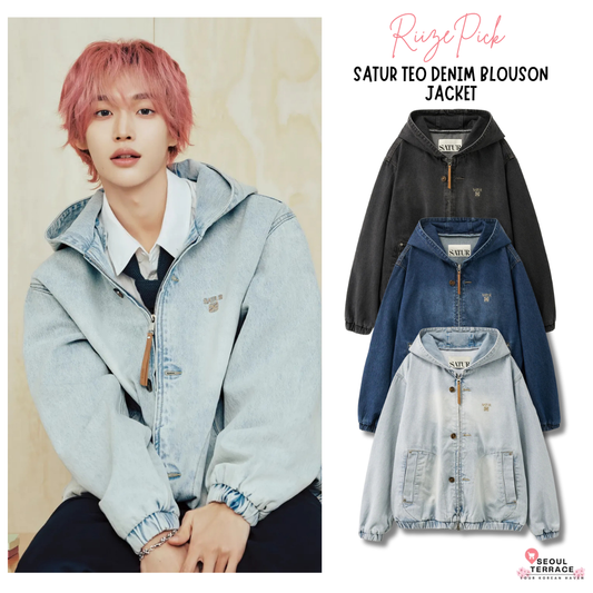 [Riize Pick] 26SS Satur Teo Denim Blouson Jacket