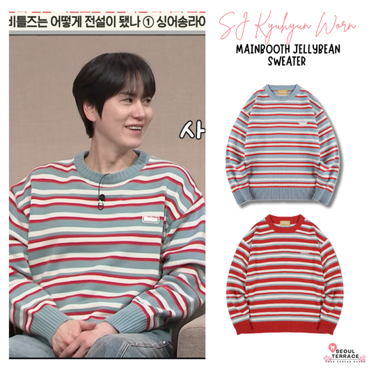 [Super Junior Kyuhyun Worn] Mainbooth Jellybean Sweater