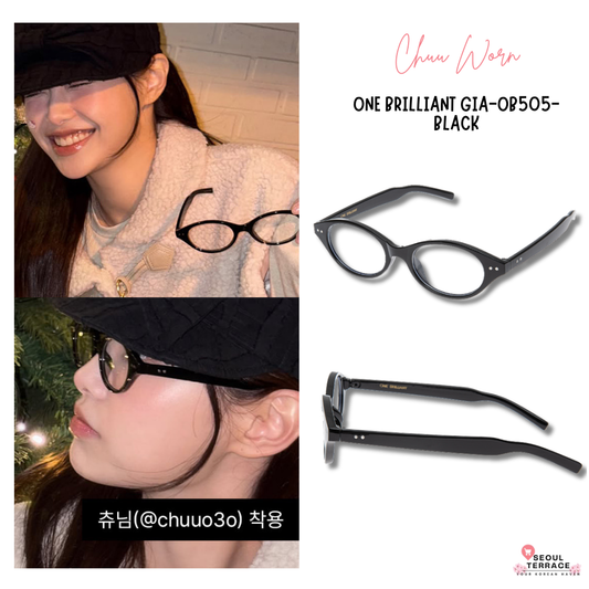 [Chuu Worn] ONE BRILLIANT Gia-OB505-Black