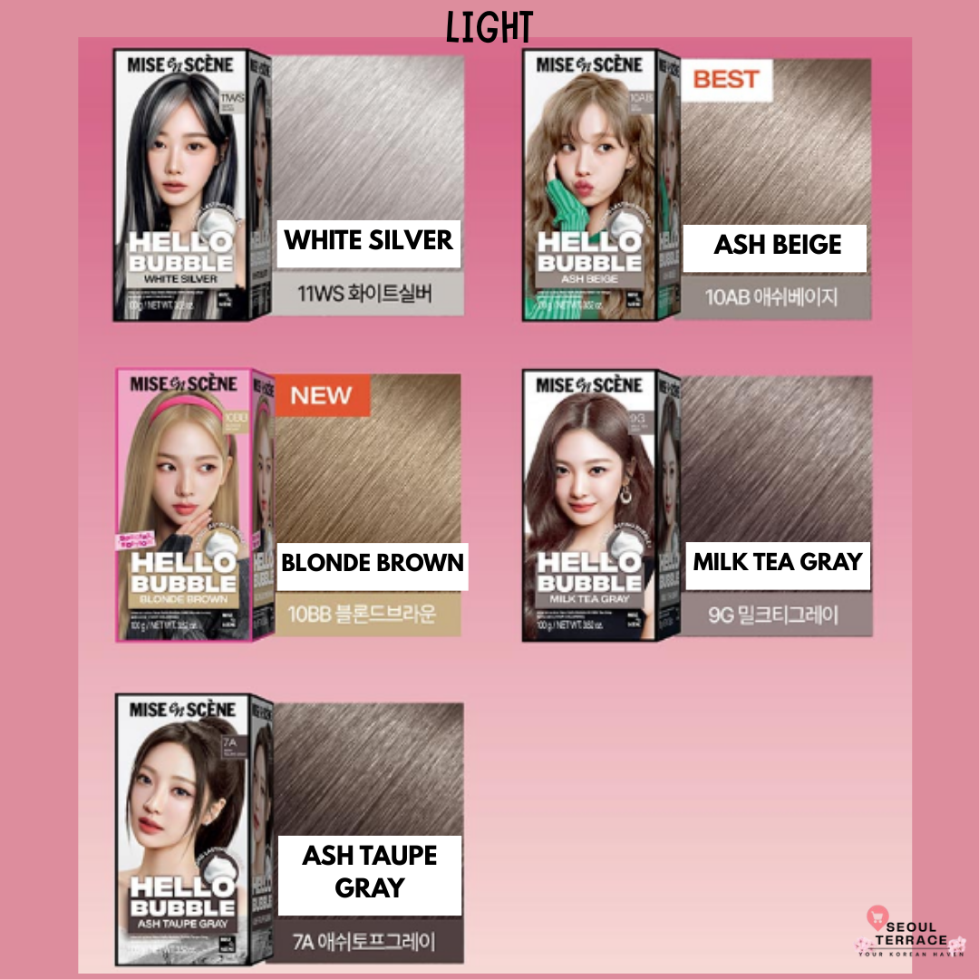 [Aespa Pick] Mise-En-Scène Hello Bubble Dye