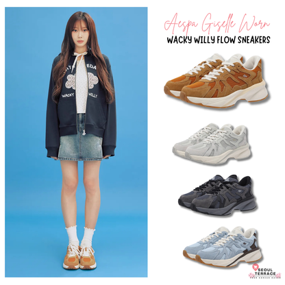 [Aespa Giselle Worn] 26SS Wacky Willy Flow Sneakers