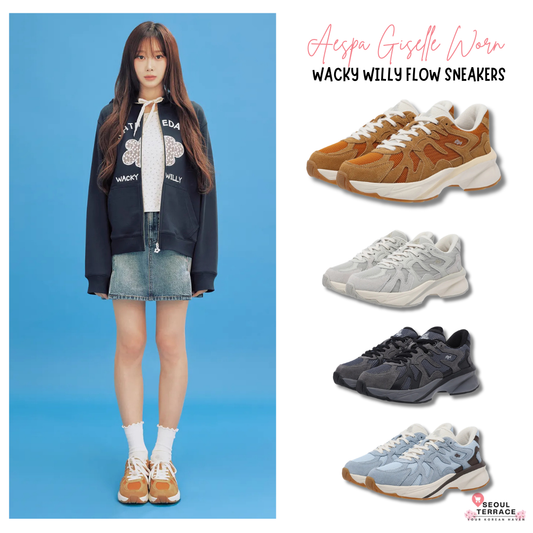 [Aespa Giselle Worn] 26SS Wacky Willy Flow Sneakers