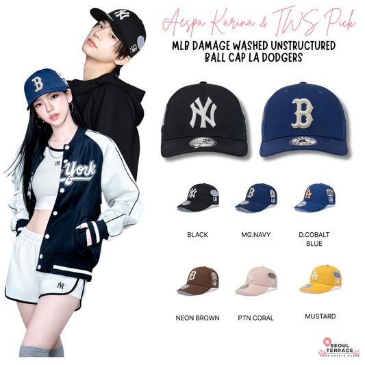 [Aespa Karina & TWS Pick] 26SS MLB Detroit Tigers Signature All-Over Patch Structure Ball Cap