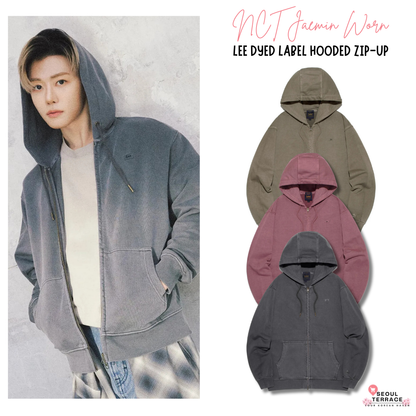 [NCT Jaemin Pick] Lee Dyed Label Hooded Zip-Up