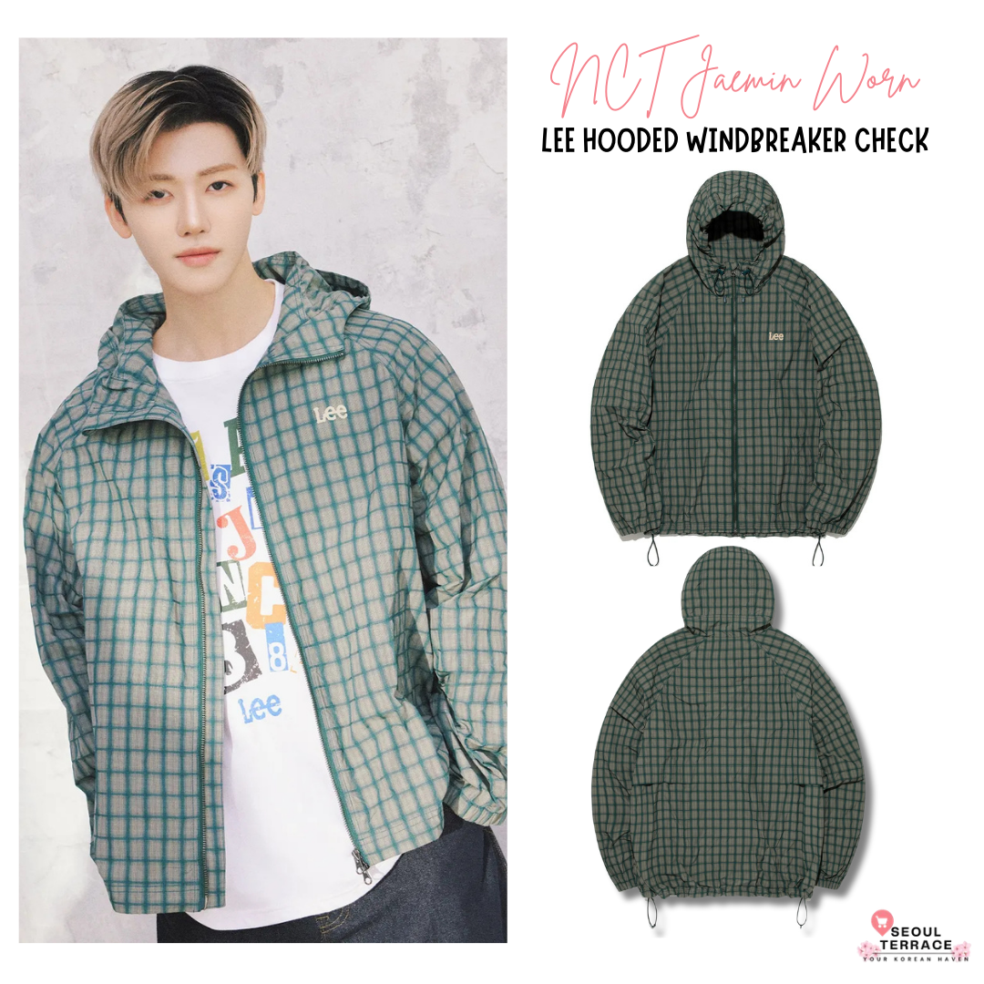 [NCT Jaemin Pick] Lee Hooded Windbreaker Check