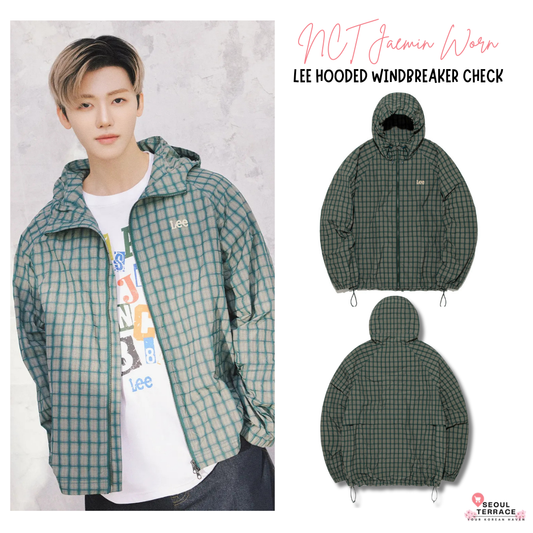 [NCT Jaemin Pick] Lee Hooded Windbreaker Check